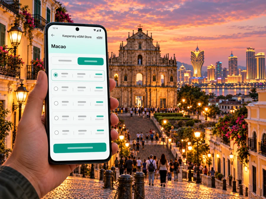 eSIM para Macao: internet móvil durante el viaje
