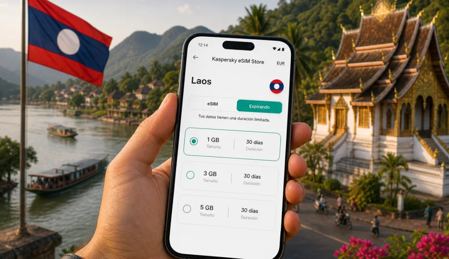 eSIM Laos: conexión móvil e internet