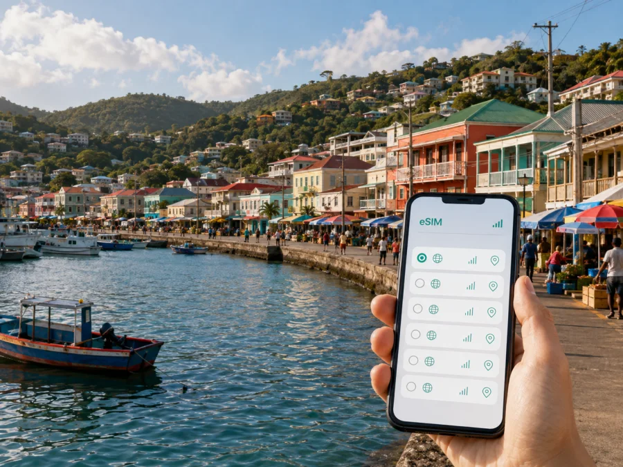 eSIM en Grenville: internet móvil en Granada