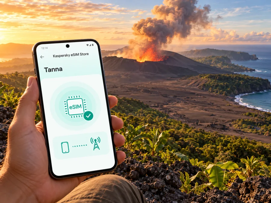 eSIM en Tanna: conexión móvil e internet en Vanuatu