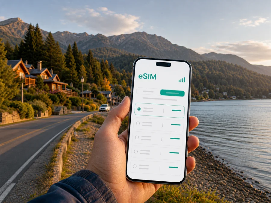eSIM para Villa La Angostura | Internet móvil