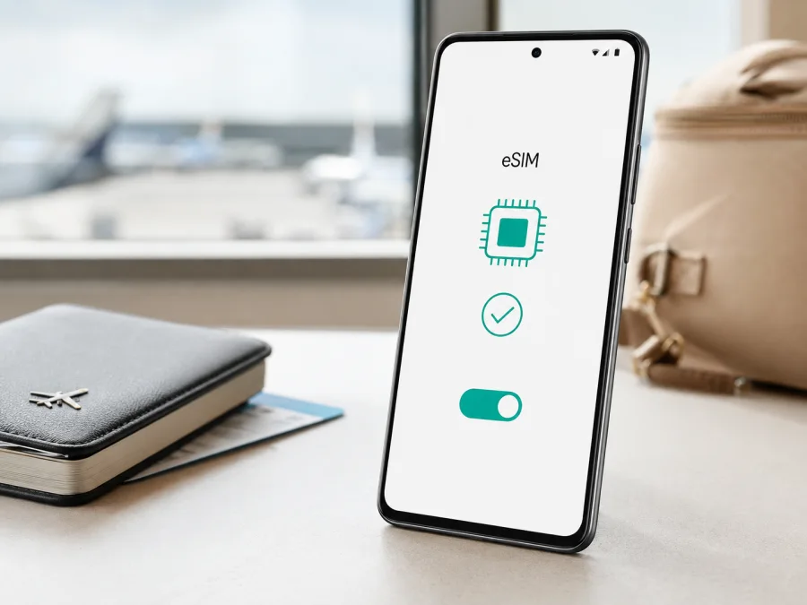 Oppo A55s 5G 128GB y eSIM: compatibilidad