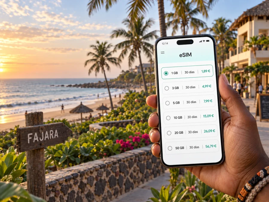 eSIM en Fajara para viajar por Gambia