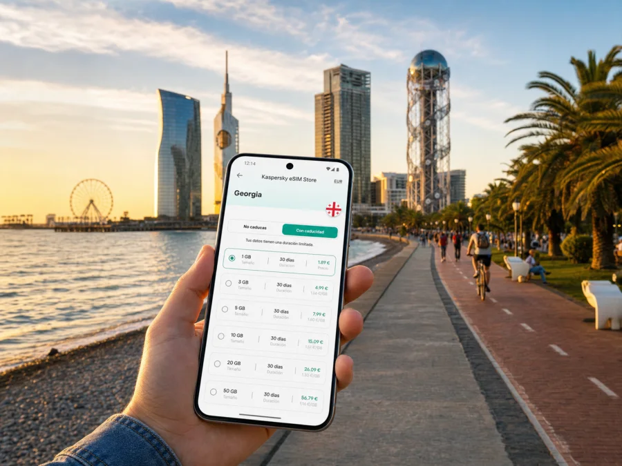 eSIM en Batumi: internet móvil para viajar