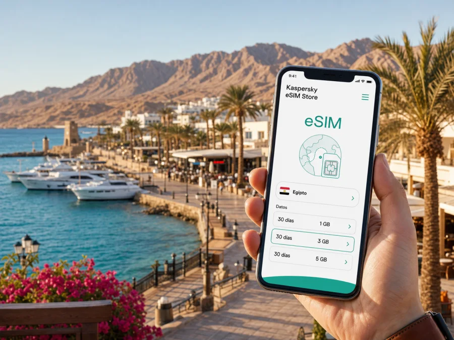 eSIM en Sharm El Sheikh: internet móvil