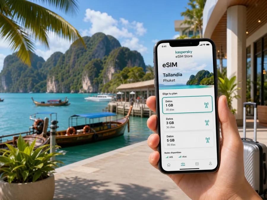 eSIM en Phuket: internet móvil para viajar