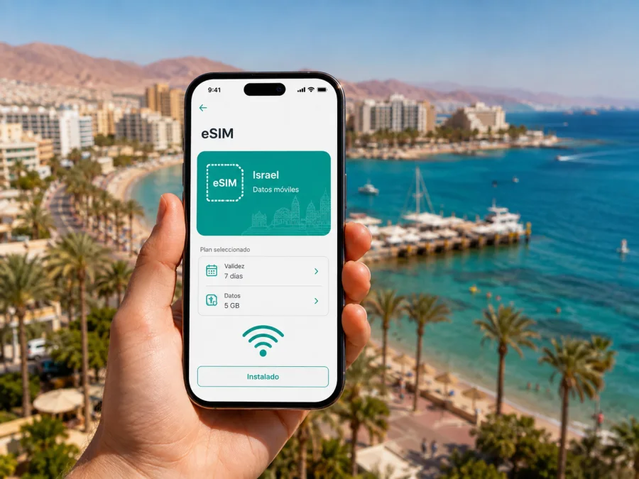 eSIM en Eilat, Israel | Kaspersky eSIM Store