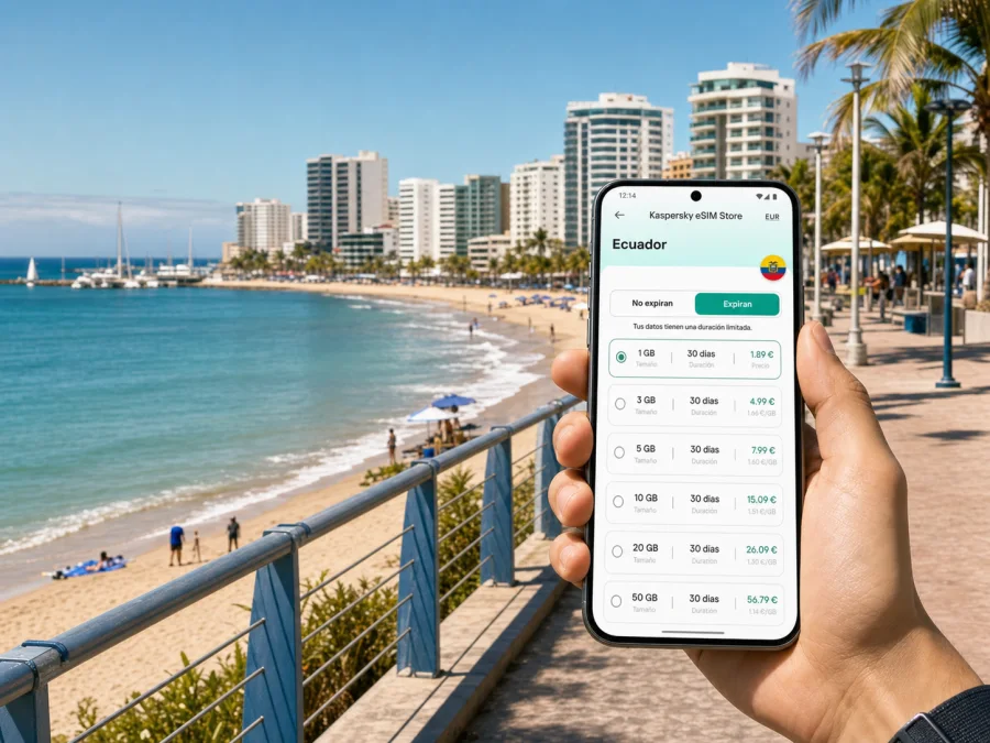 eSIM en Salinas: internet móvil para viajar