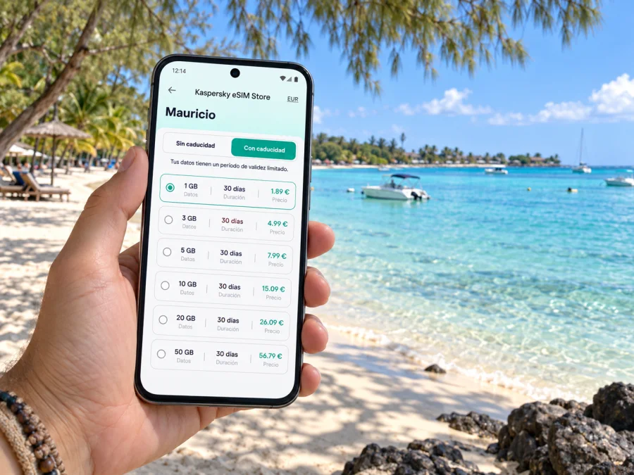 eSIM para Trou aux Biches: internet en Mauricio