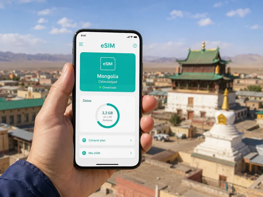 eSIM para Dalanzadgad, Mongolia | Kaspersky