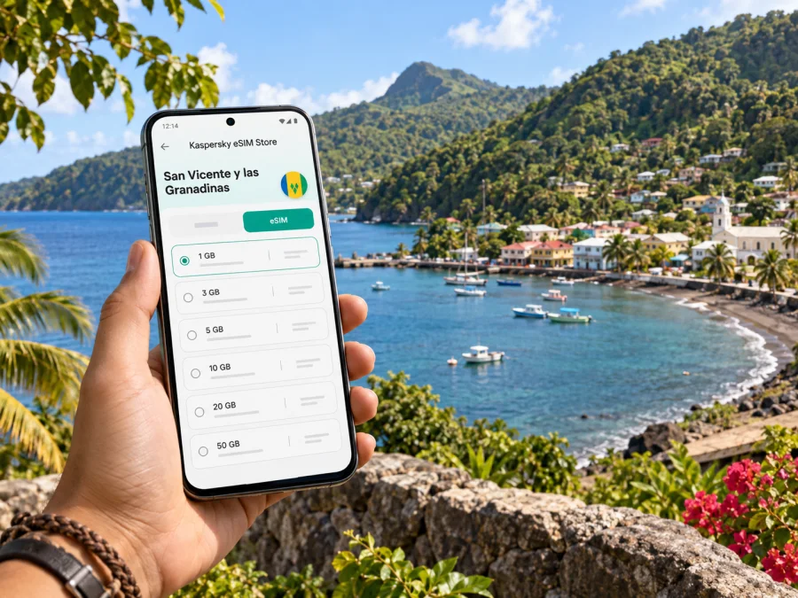 eSIM para Chateaubelair: guía de conexión móvil