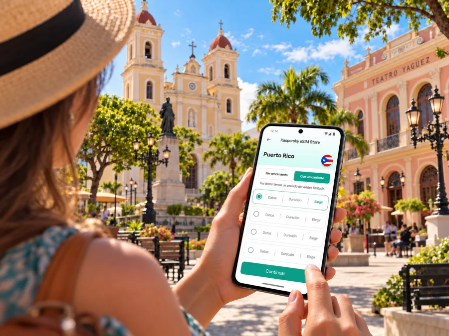 eSIM para Mayagüez: internet móvil en Puerto Rico
