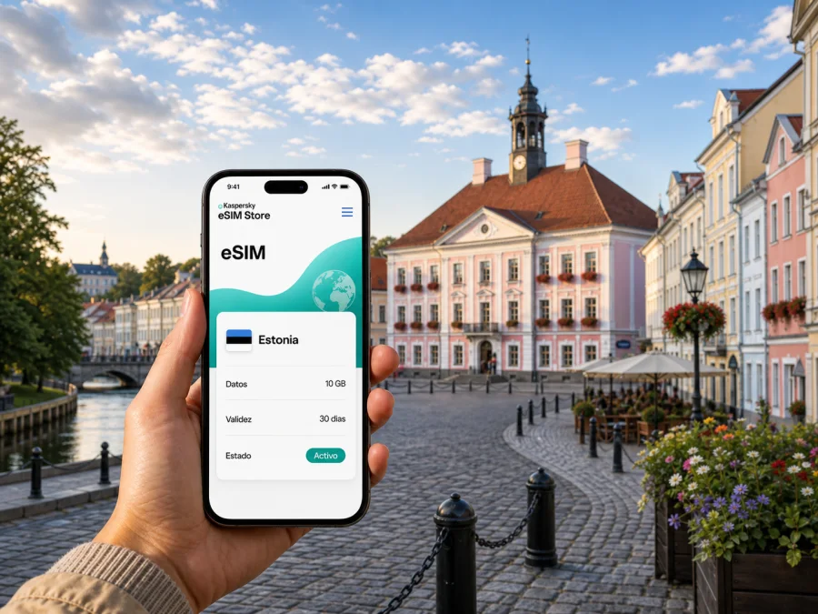 eSIM para Tartu: conexión móvil e internet