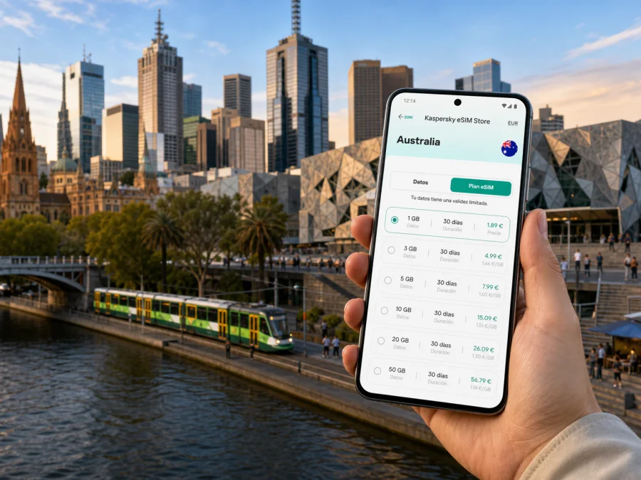 eSIM en Melbourne: internet móvil para viajar