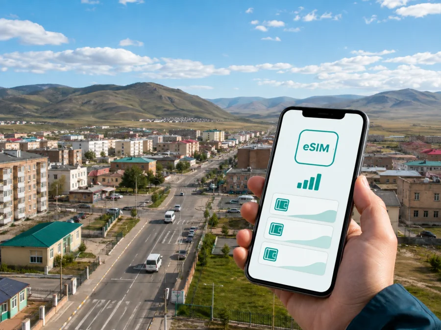 eSIM para Murun, Mongolia: internet móvil