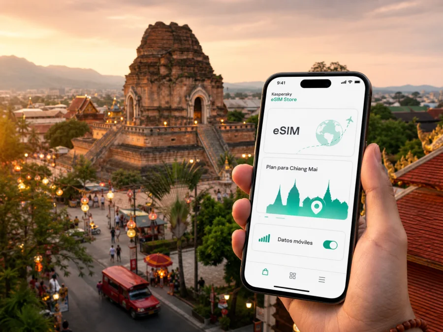 eSIM para Chiang Mai: internet móvil