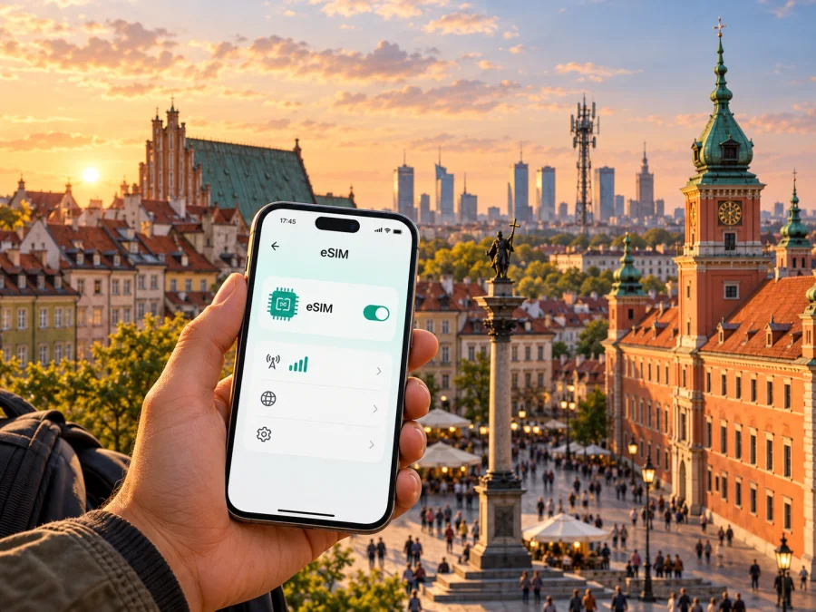 Orange eSIM en Polonia: guía para viajar