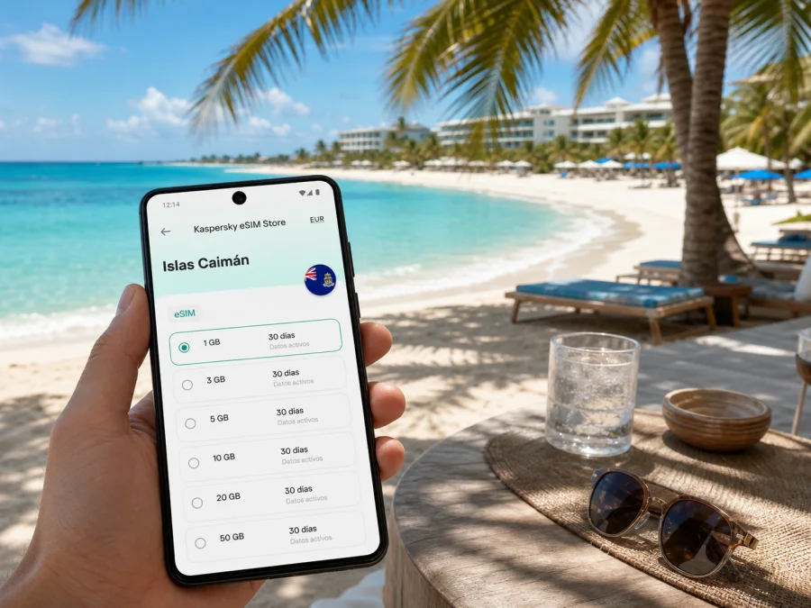 eSIM en Seven Mile Beach: internet de viaje