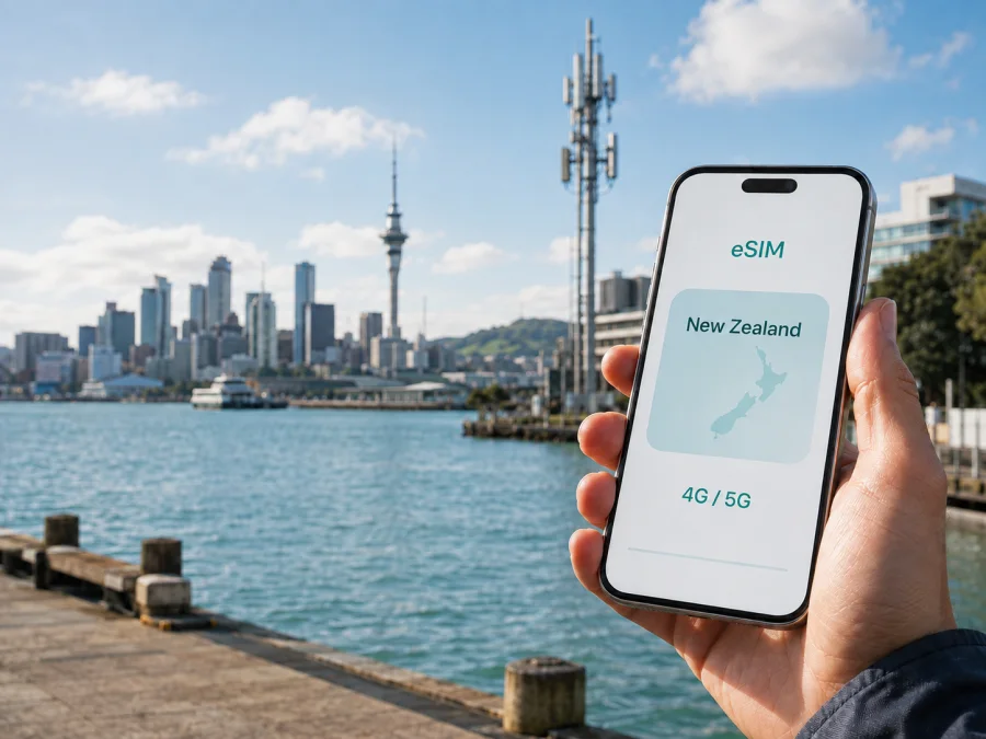 Slingshot Mobile eSIM en Nueva Zelanda: qué comprobar