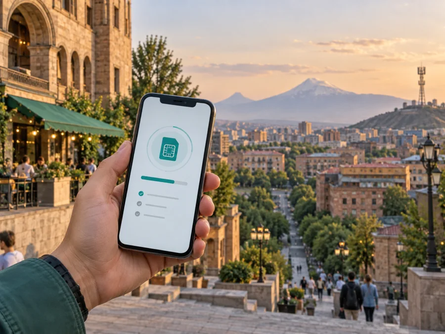 Ucom eSIM en Armenia: qué comprobar