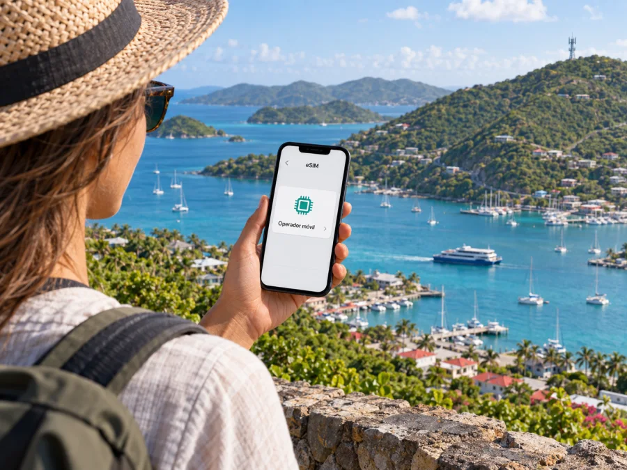 FLOW eSIM en las Islas Vírgenes Británicas