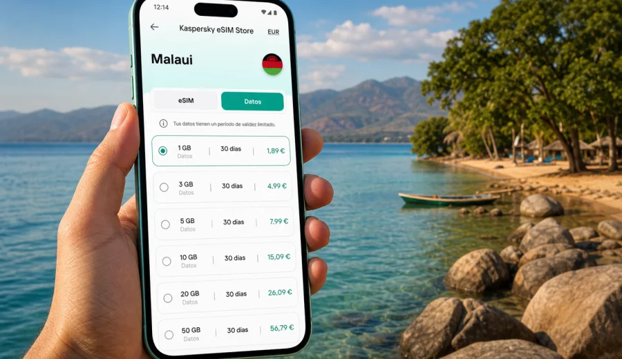 eSIM para Malaui: internet móvil de viaje