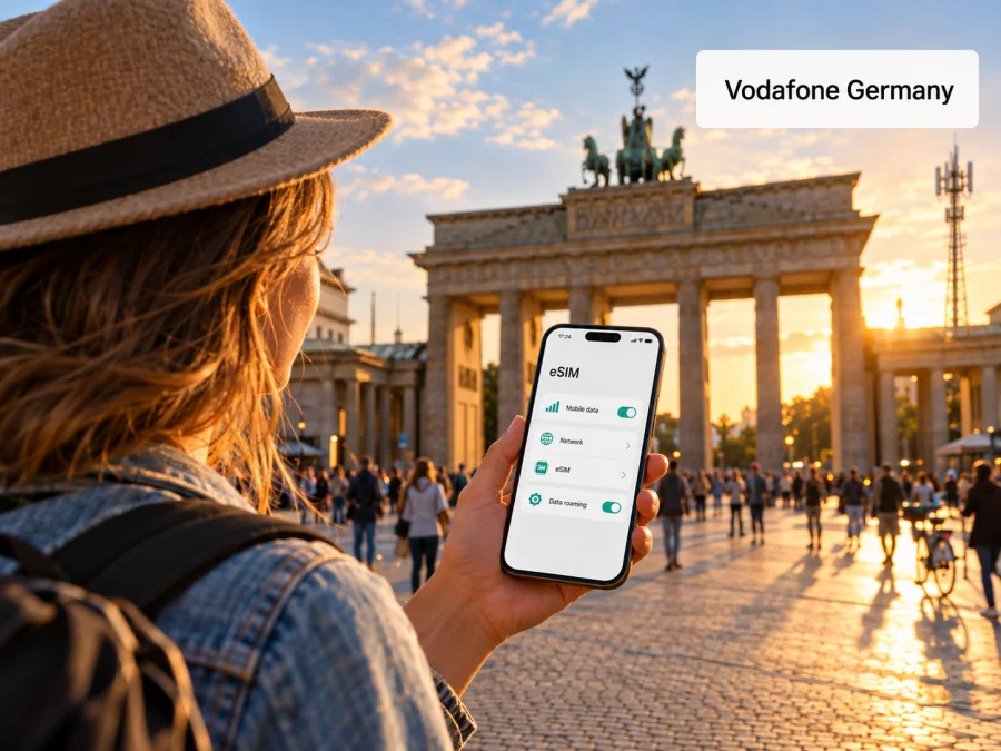 Vodafone Germany eSIM en Alemania: guía para viajeros