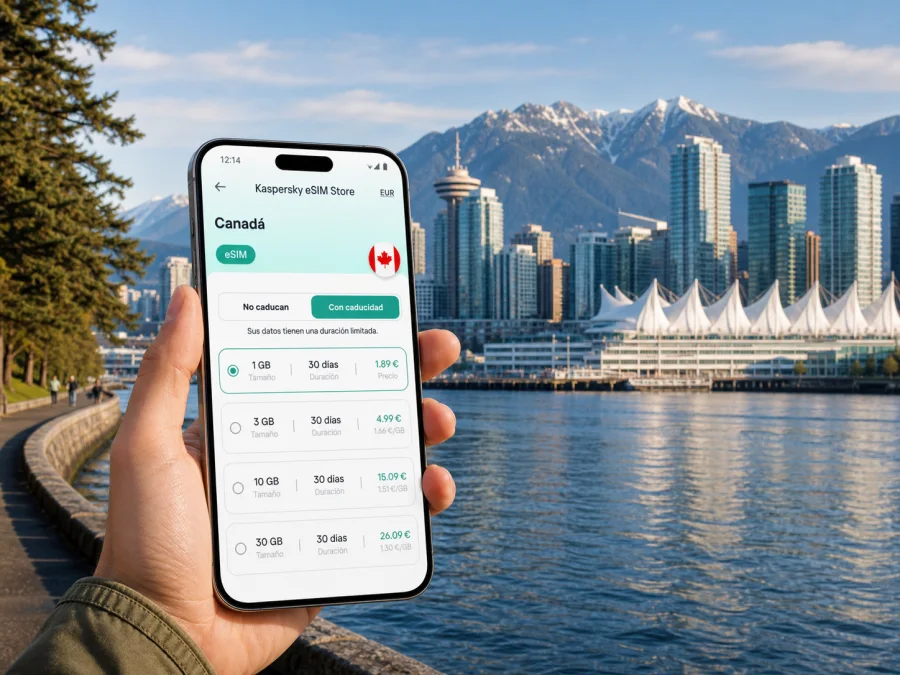 eSIM en Vancouver: internet y conexión móvil