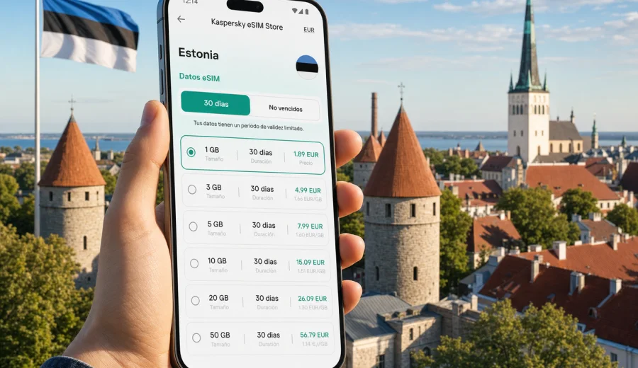 eSIM en Estonia: internet móvil para viajar