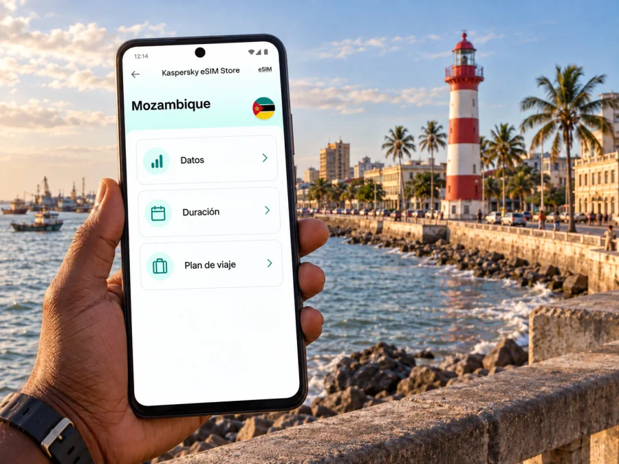eSIM en Beira: conexión móvil en Mozambique
