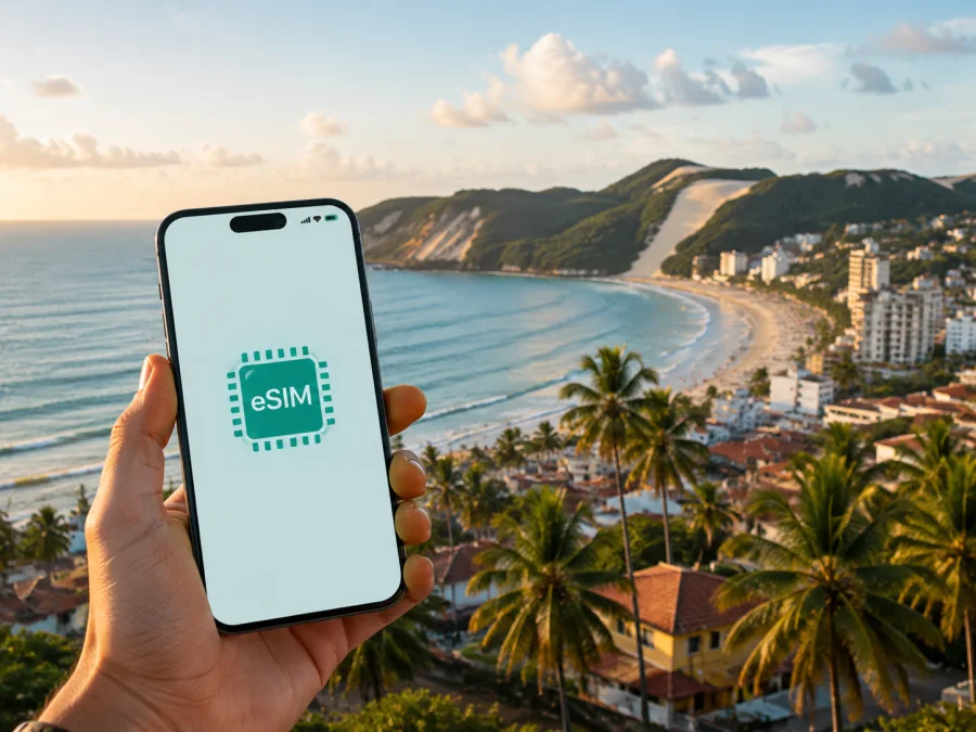eSIM para Natal: internet móvil en Brasil