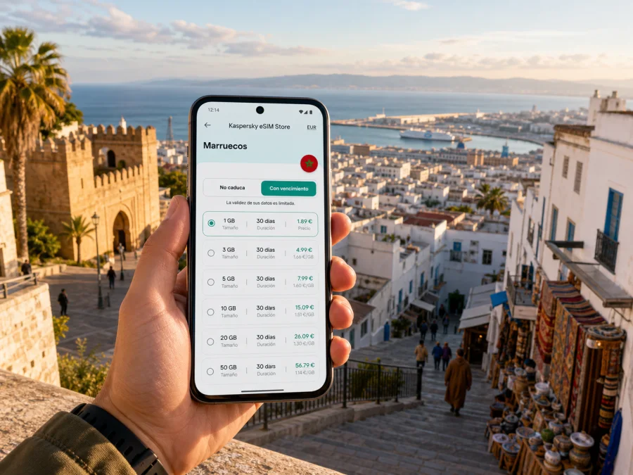 eSIM en Tánger: internet móvil para viajar