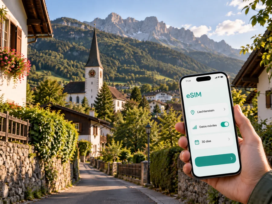 eSIM en Mauren: internet móvil para su viaje