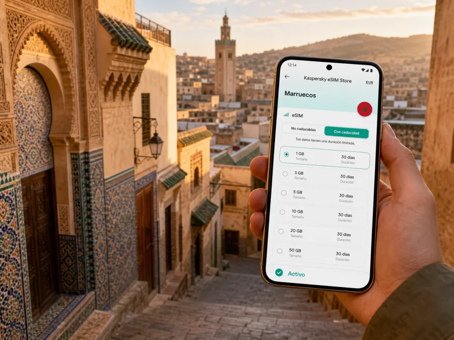 eSIM para Fez: internet móvil en Marruecos