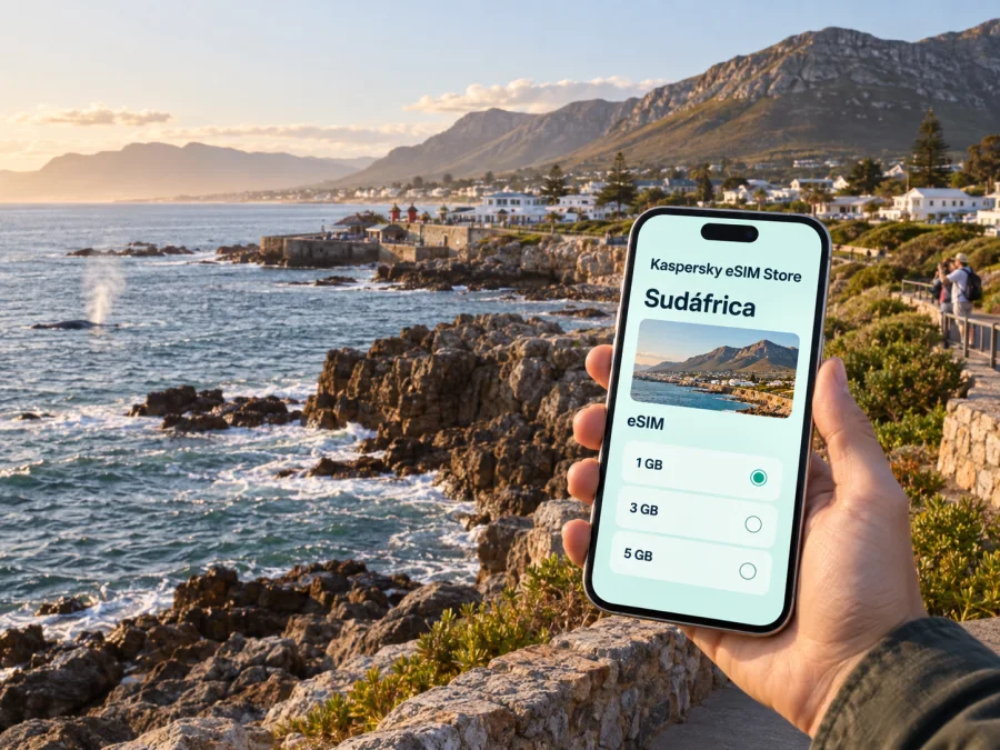 eSIM en Hermanus: internet móvil en Sudáfrica