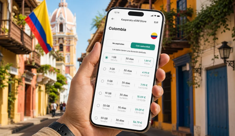 eSIM Colombia: conexión móvil e internet