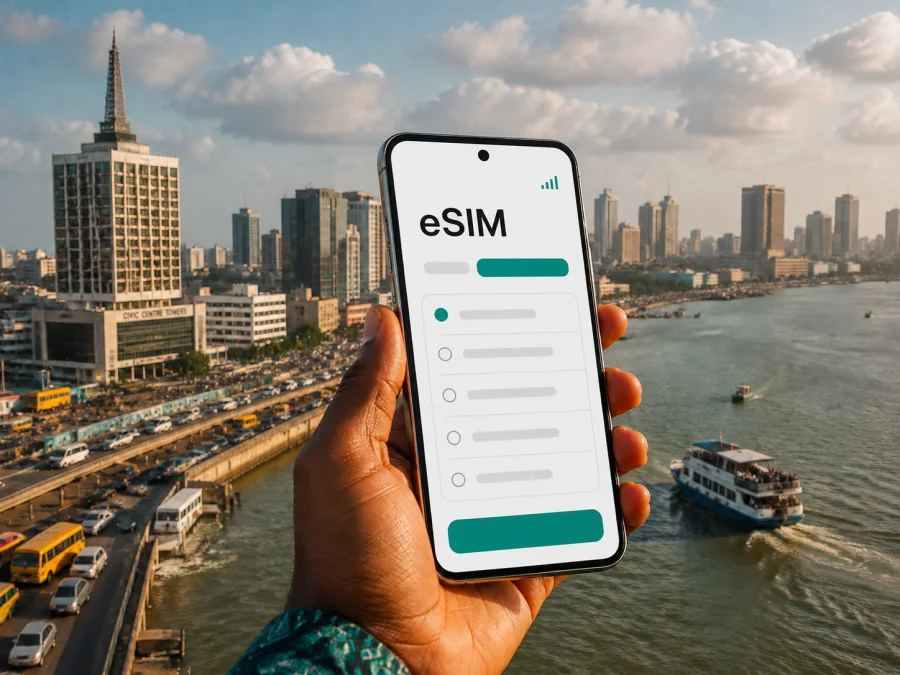 eSIM en Lagos: internet móvil para viajar a Nigeria
