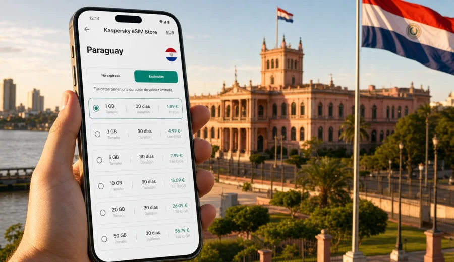 eSIM Paraguay: conexión móvil e internet
