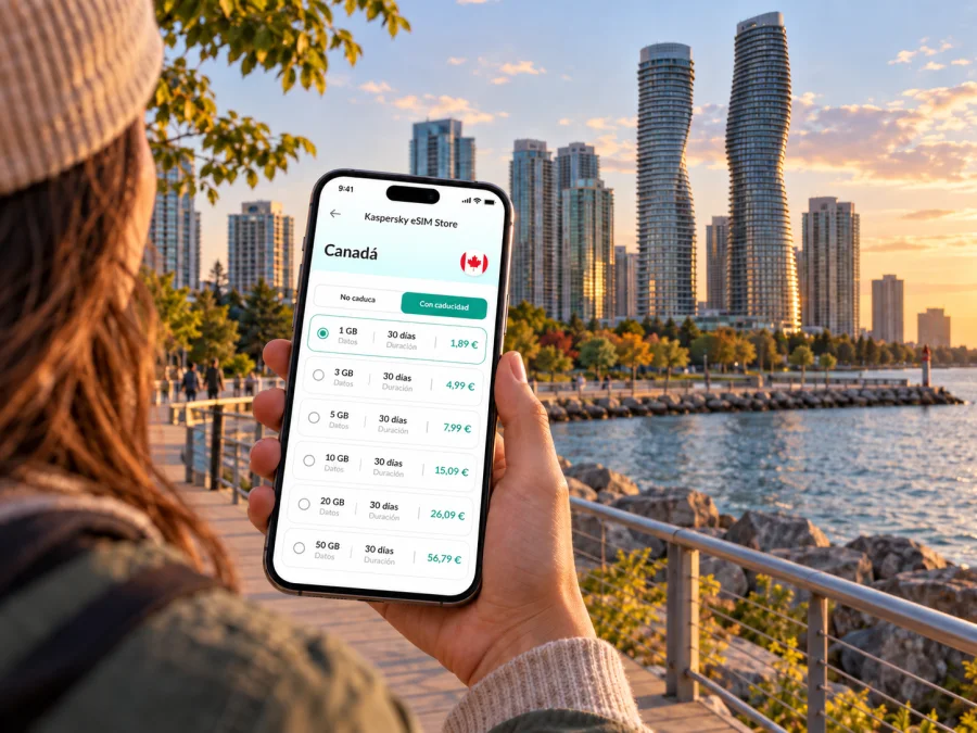 eSIM en Mississauga: internet y conexión móvil