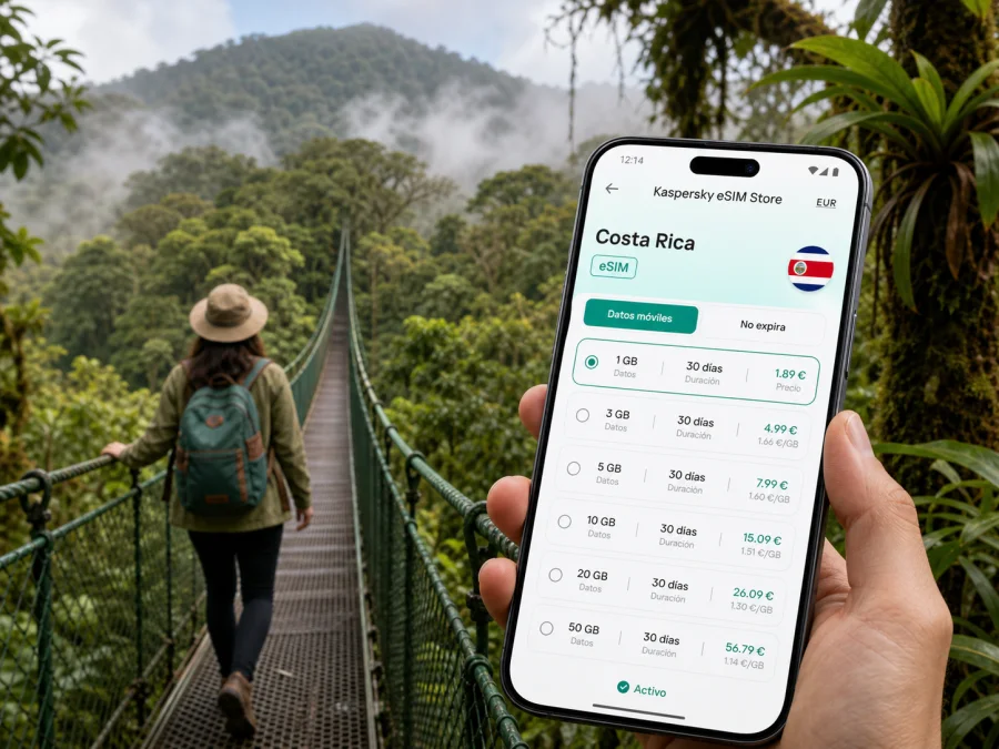 eSIM en Monteverde: internet móvil para viajar