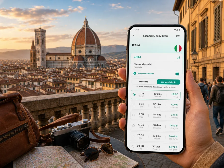 eSIM en Florencia: conexión móvil e internet