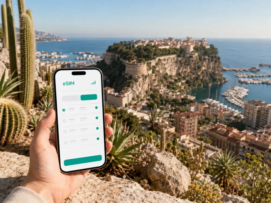 eSIM en Jardin Exotique: internet móvil en Mónaco