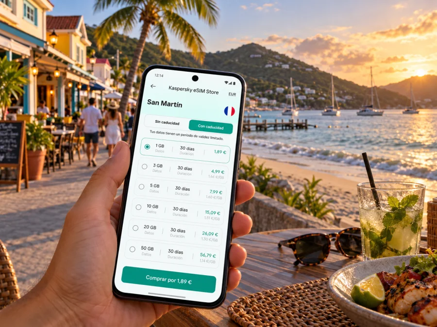 eSIM para Grand Case: internet en San Martín