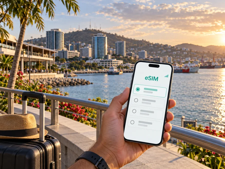 eSIM para Port Moresby: internet móvil de viaje