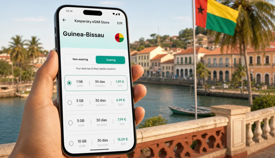 eSIM Guinea-Bissau: internet móvil para viajar