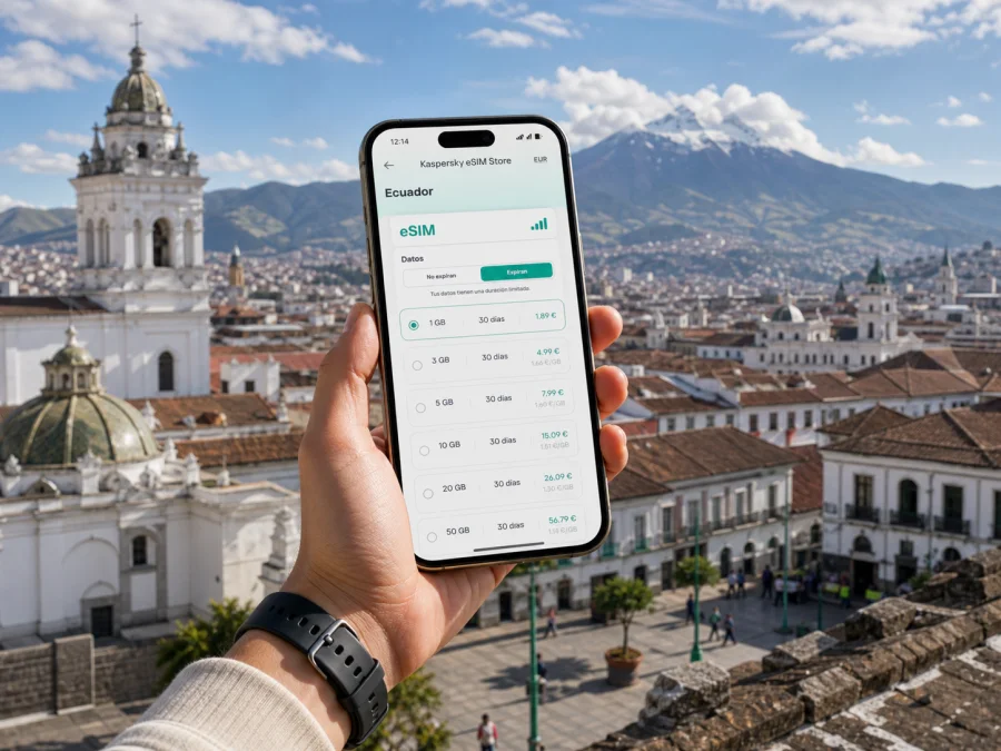 eSIM en Quito: internet móvil para viajar