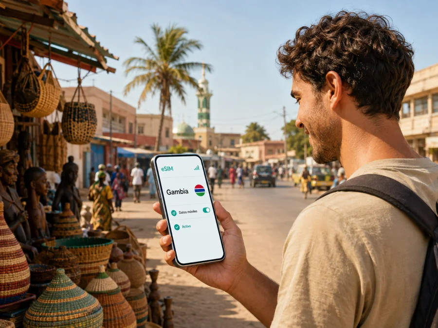 eSIM para Brikama, Gambia | Kaspersky