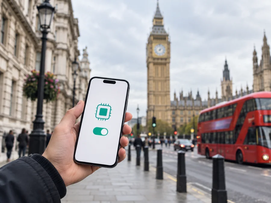EE eSIM en el Reino Unido: guía para viajeros