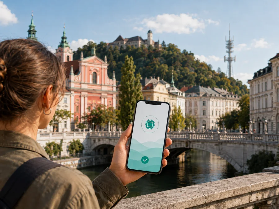 Telekom Slovenije eSIM en Eslovenia: qué comprobar
