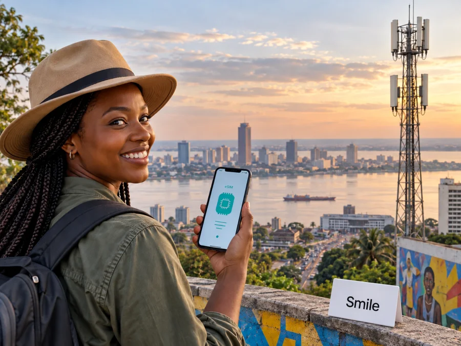 Smile eSIM en la República Democrática del Congo